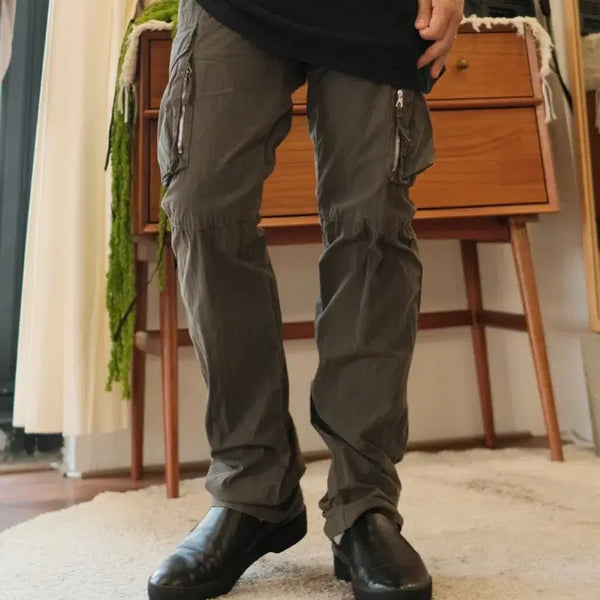 [BUNJANG] CP Company Vintage Nylon Cotton Cargo Pants / CP컴퍼니 빈티지 나일론 코튼 카고 팬츠