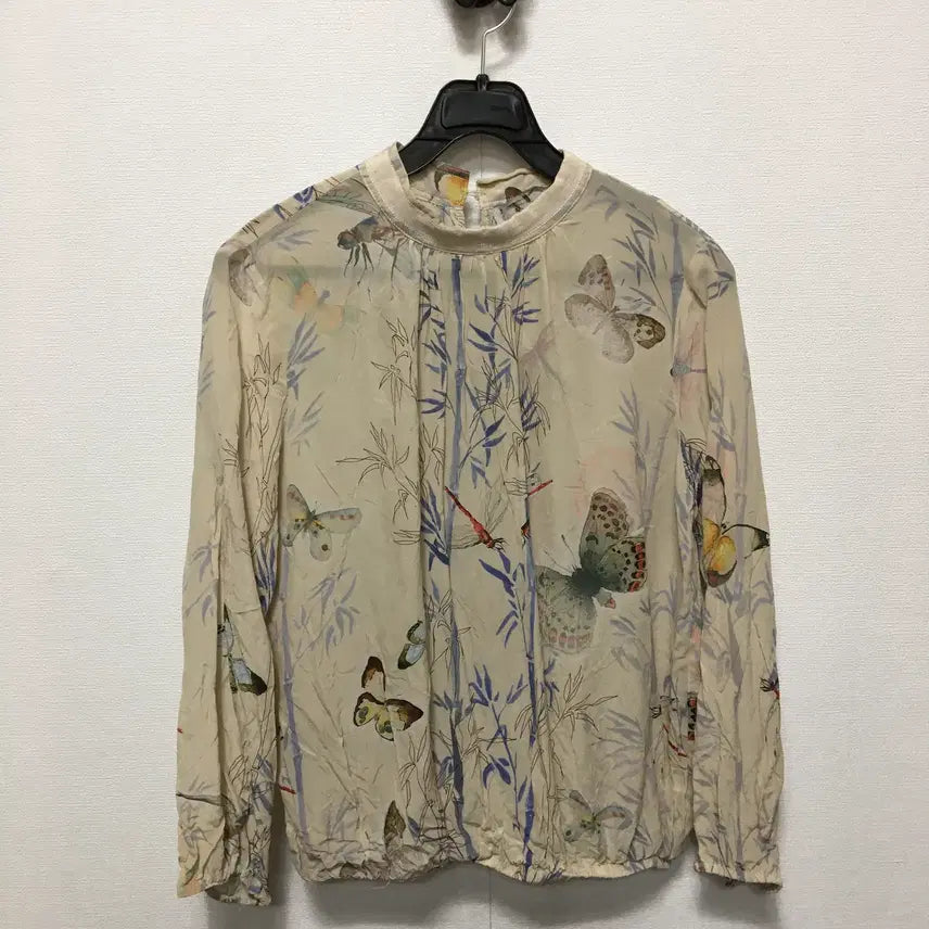 [BUNJANG] 100% Silk Blouse / 실크100% 블라우스