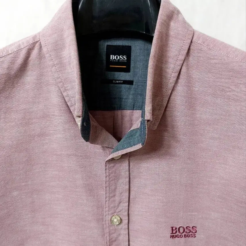 [BUNJANG] Hugo Boss Slim Fit Cotton Shirt / 휴고보스 셔츠 100
