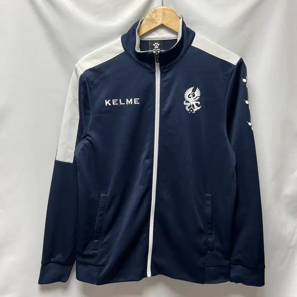 [BUNJANG] Kelme Gwangju FC Navy Training Track Top Jacket / [정품/L] 켈미 광주FC 네이비 트레이닝 트랙탑 져지 자켓
