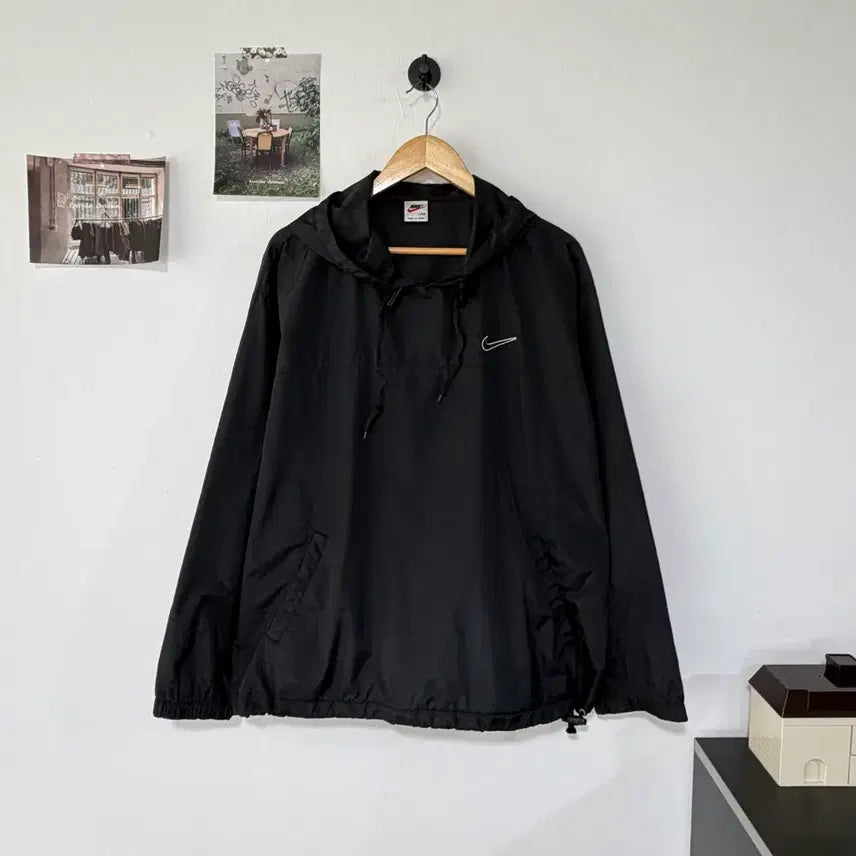 [BUNJANG] Nike 90s Anorak Windbreaker Jacket / [택포] [L] 90s 나이키 아노락 바람막이