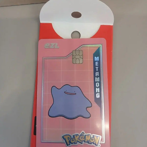 [BUNJANG] Pokemon Metamon & Aceburn Transit Card Set / 포켓몬 교통카드 메타몽 에이스번 양도