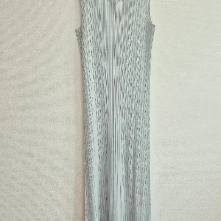[BUNJANG] Jade Mong Sleeveless Long Pleated Dress / 플리츠 원피스 민소매 롱 원피스