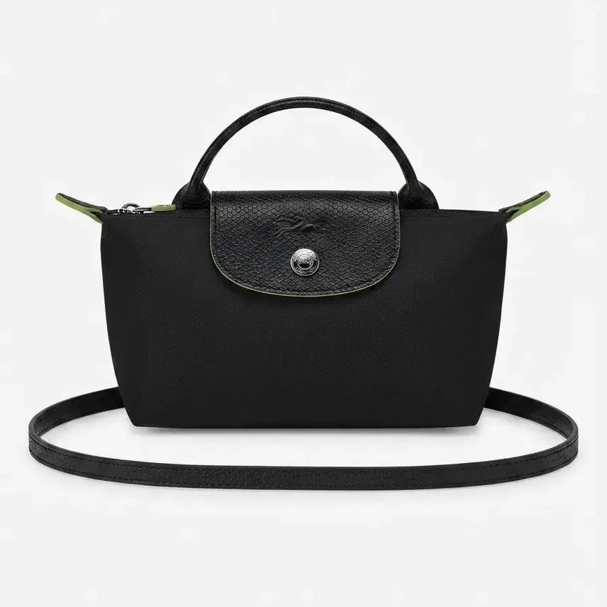 [BUNJANG] Longchamp Le Pliage Mini Top Handle Bag Black / 롱샴 르 플리아쥬 미니 블랙 탑핸들