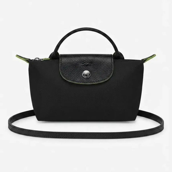 [BUNJANG] Longchamp Le Pliage Mini Top Handle Bag Black / 롱샴 르 플리아쥬 미니 블랙 탑핸들