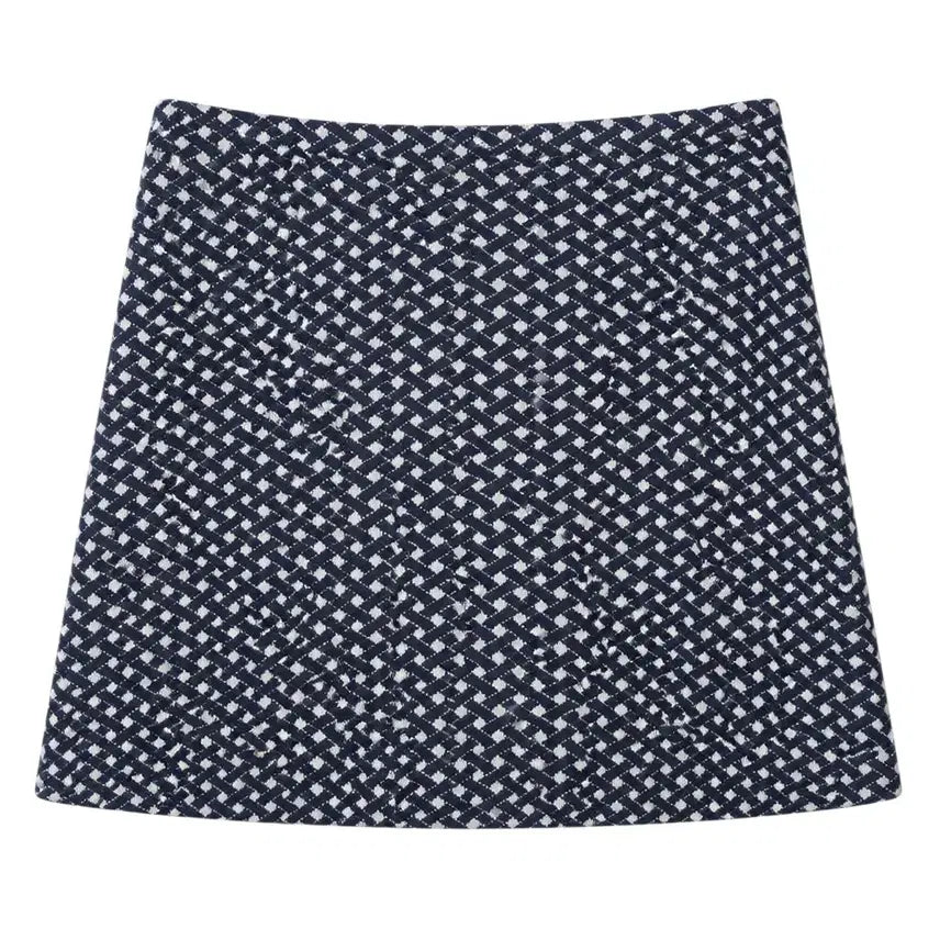 [BUNJANG] Zara Pattern Knit Skirt (NV) / 여성L/ 자라 패턴 니트스커트NV 6-91