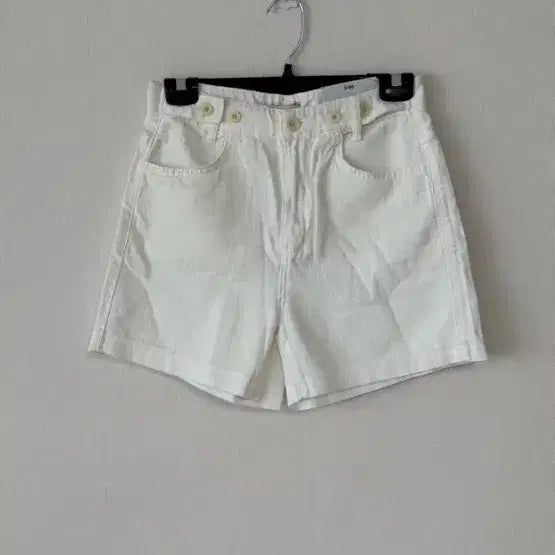 [BUNJANG] White Linen Shorts / (새상품) 화이트 린넨 반바지