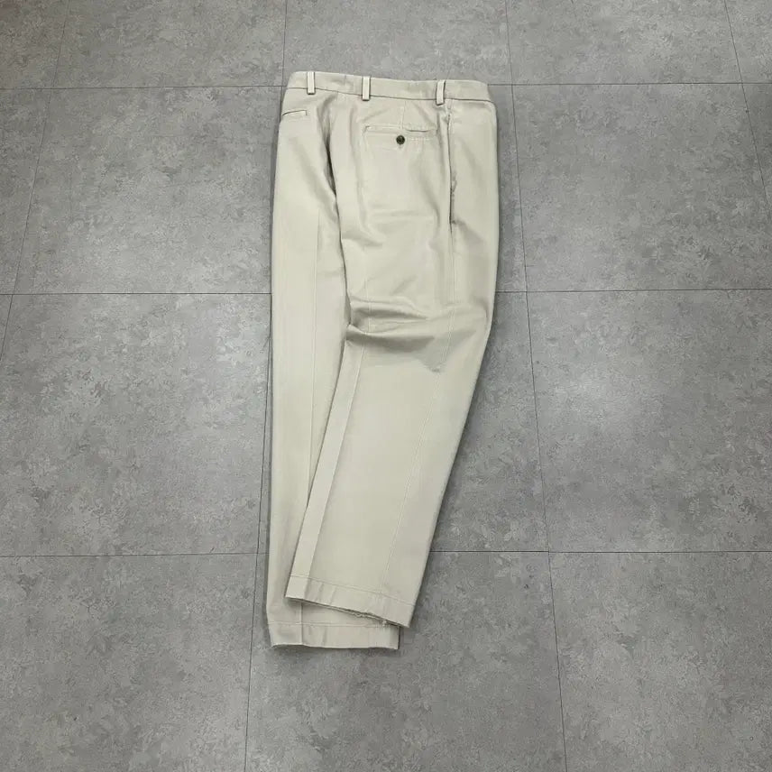 [BUNJANG] Brooks Brothers Men's Ivory Chino Pants Size 32 / 32 브룩스브라더스 남자 아이보리 치노 팬츠