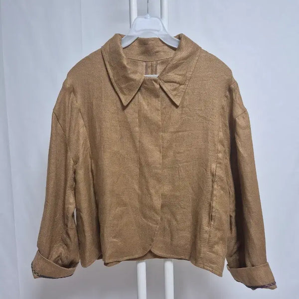 [BUNJANG] The Edge 100% Linen Jacket Size 55 / 더엣지 린넨100 자켓/55