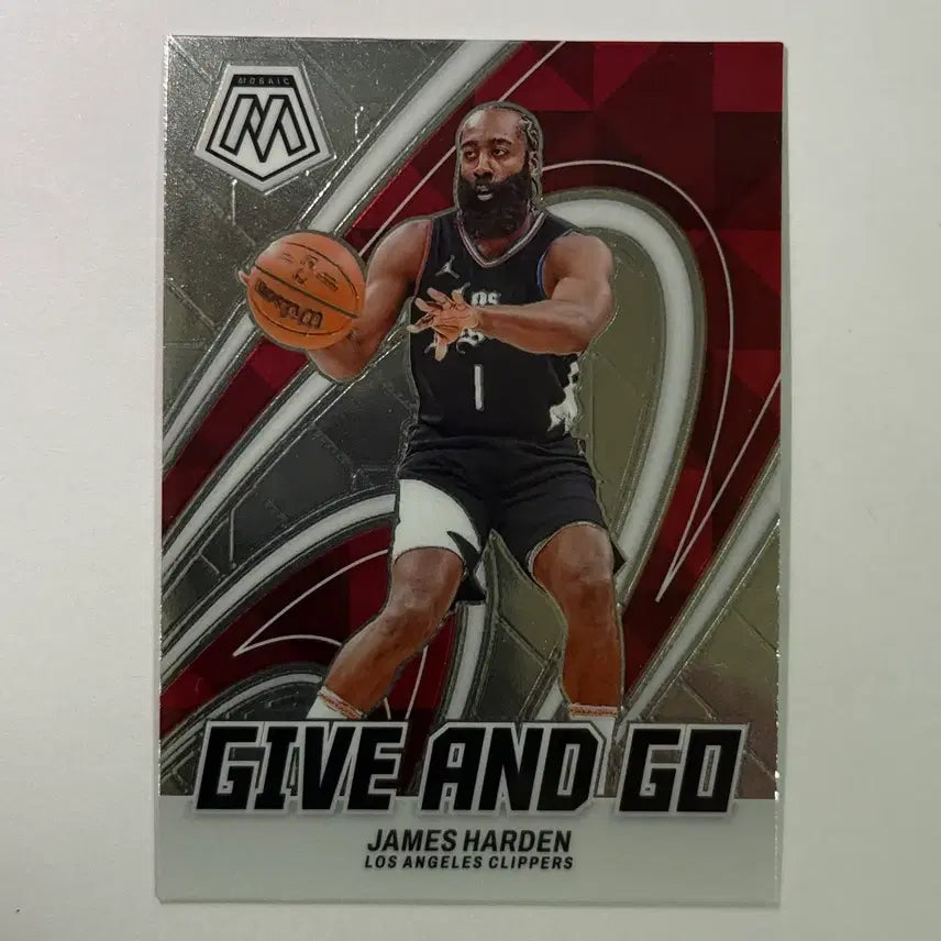 [BUNJANG] James Harden 2023-24 Mosaic Give & Go LA Clippers NBA Card / 23-24 모자익 제임스 하든 기브앤고 LA클리퍼스 NBA카드