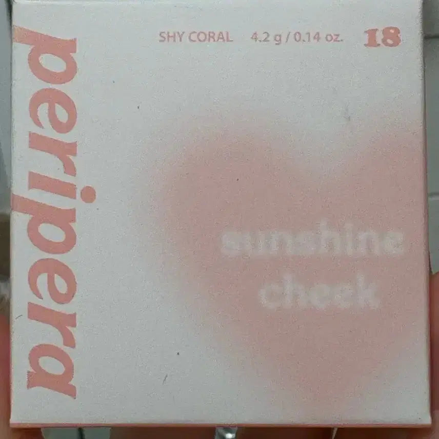 [BUNJANG] Peripera Peri's Ink Blusher #18 Shy Shy Coral / 페리페라 블러셔 18호 수줍게 인사해 새상품