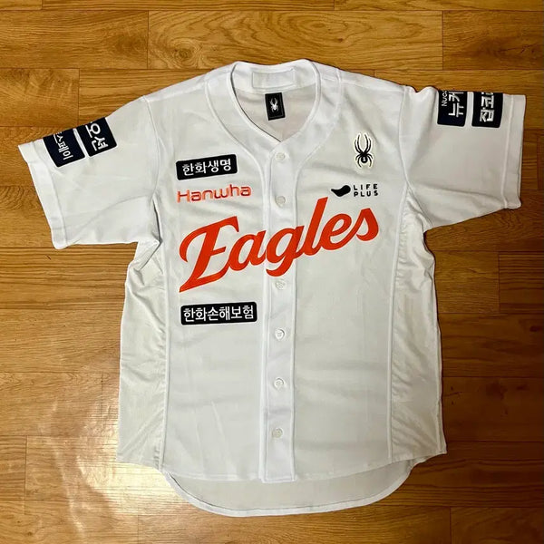 [BUNJANG] Hanwha Eagles 2025 Authentic Home Baseball Jersey White / 한화이글스 25 이글스 어센틱 홈 유니폼 화이트