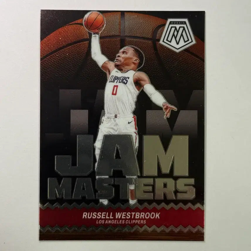 [BUNJANG] Mosaic Russell Westbrook 2023-24 LA Clippers NBA Card / 23-24 모자익 러셀 웨스트브룩 잼마스터 LA클리퍼스 NBA카드