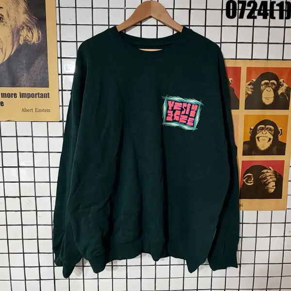 [BUNJANG] YESEYESEE Sweatshirt Deep Green L / YESEYESEE 맨투맨 딥 그린 L