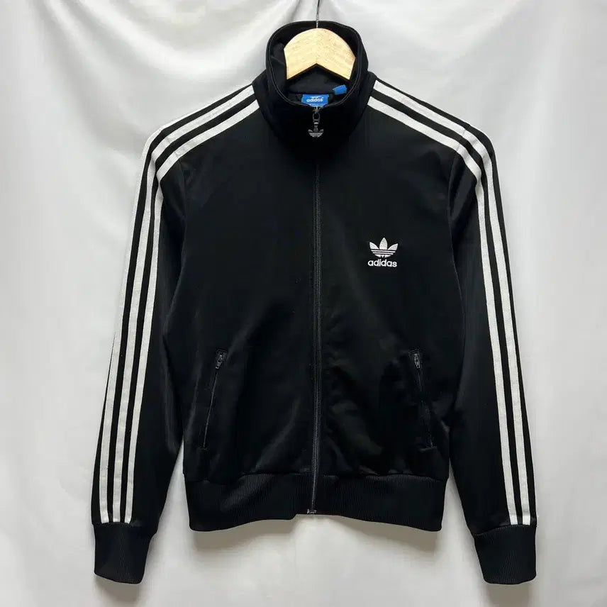 [BUNJANG] Adidas Firebird Back Logo Black Women's Track Top Jersey / [정품/95] 아디다스 파이어버드 백로고 블랙 여성용 트랙탑 져지