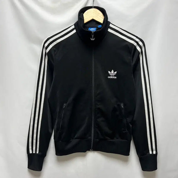 [BUNJANG] Adidas Firebird Back Logo Black Women's Track Top Jersey / [정품/95] 아디다스 파이어버드 백로고 블랙 여성용 트랙탑 져지
