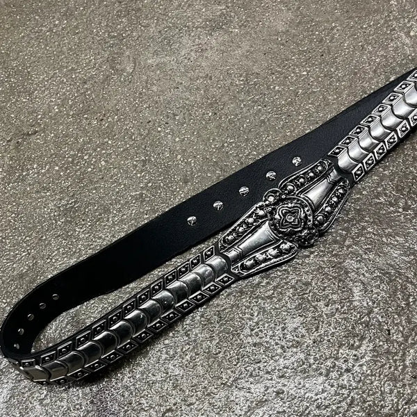 [BUNJANG] H&M Double Buckle Back Pin Belt / H&M 더블 버클 백핀 벨트 (30~40)
