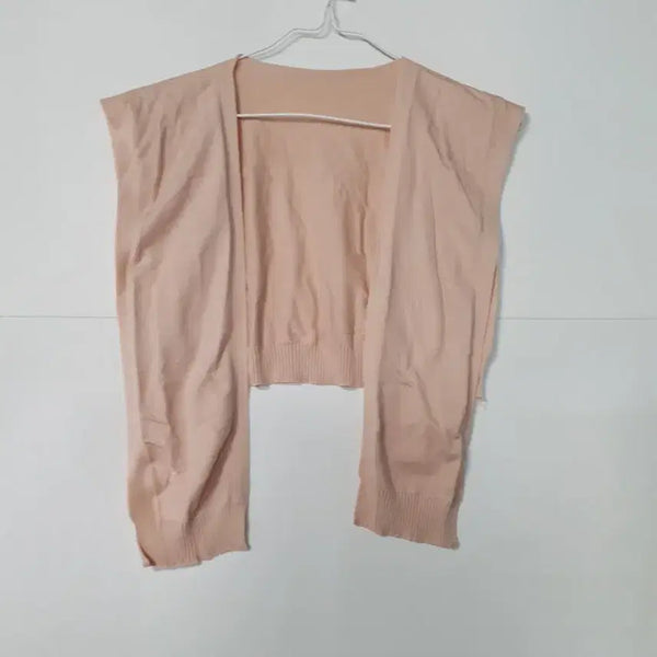 [BUNJANG] Fake Cardigan Light Pink / 페이크 가디건 연분홍색 0251