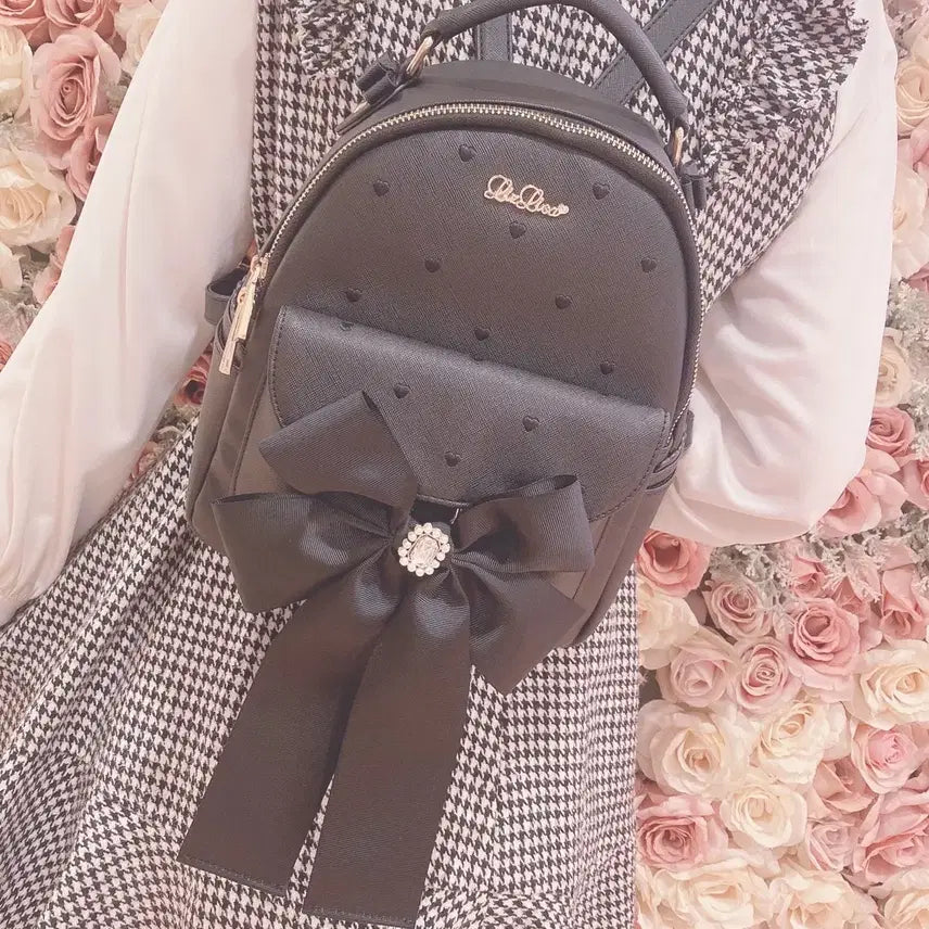 [BUNJANG] Lizlisa Bijou Long Ribbon Backpack / 리즈리사 비쥬 롱 리본 백팩 ㅅㅊㅇ지뢰계양산형블라우스스커트