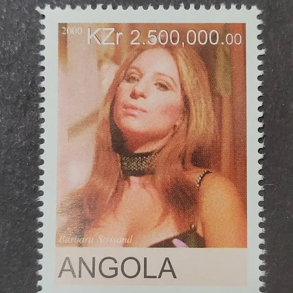 [BUNJANG] 2000 United States Barbra Streisand Commemorative Stamp / 2000년 미국 전설적인 가수 바브라 스트라이샌드기념 우표Barbra Steisand