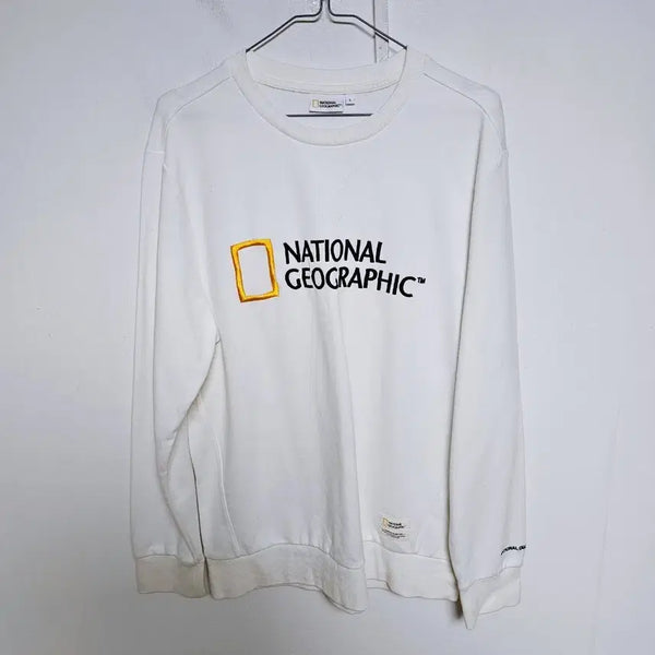 [BUNJANG] National Geographic Men's Long Sleeve T-Shirt / 내셔널지오그래픽 남성 봄가을 긴팔티 100L@9959