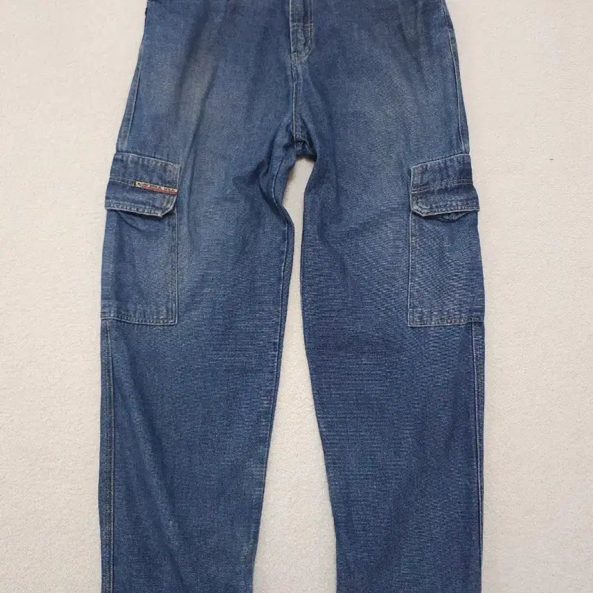 [BUNJANG] Avirex Vintage Cargo Denim Pants / 34) 아비렉스 빈티지 카고 데님 팬츠