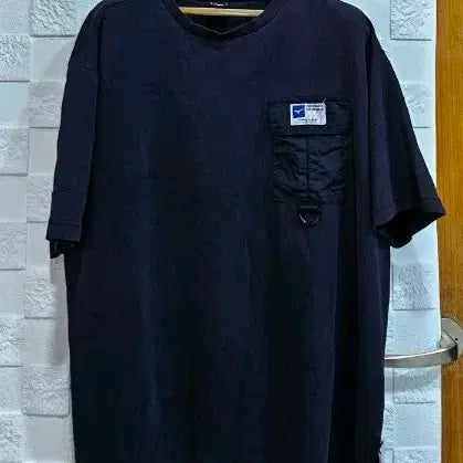 [BUNJANG] Mizuno Pocket Half Sleeve T-Shirt Dark Navy / (Y)미즈노 포켓 반팔 티셔츠 다크네이비 L