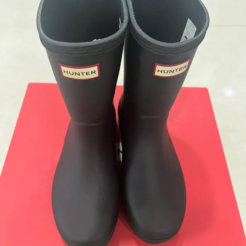 [BUNJANG] Hunter Kids Original Kids First Classic Rain Boots - Black / 헌터키즈 레인부츠블랙