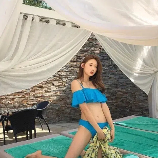 [BUNJANG] Olive des Olive Frill Bikini / 올리브데올리브 프릴 비키니 미사용 새상품