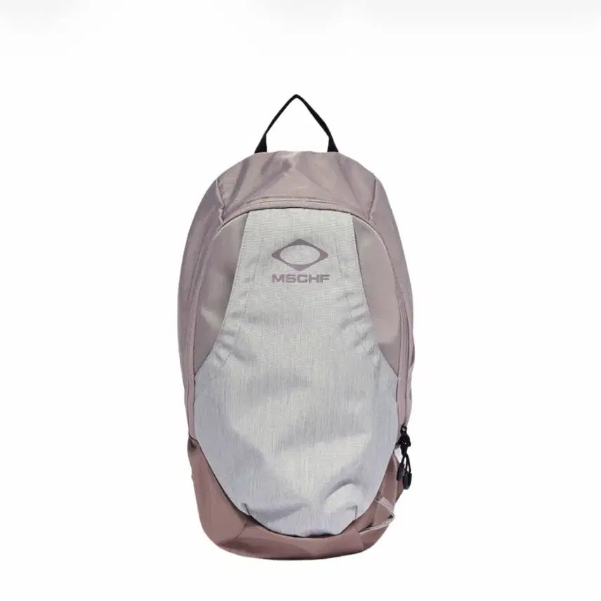 [BUNJANG] Mischief Rhombus Backpack Pink Grey / 미스치프 롬버스 백팩 핑크그레이