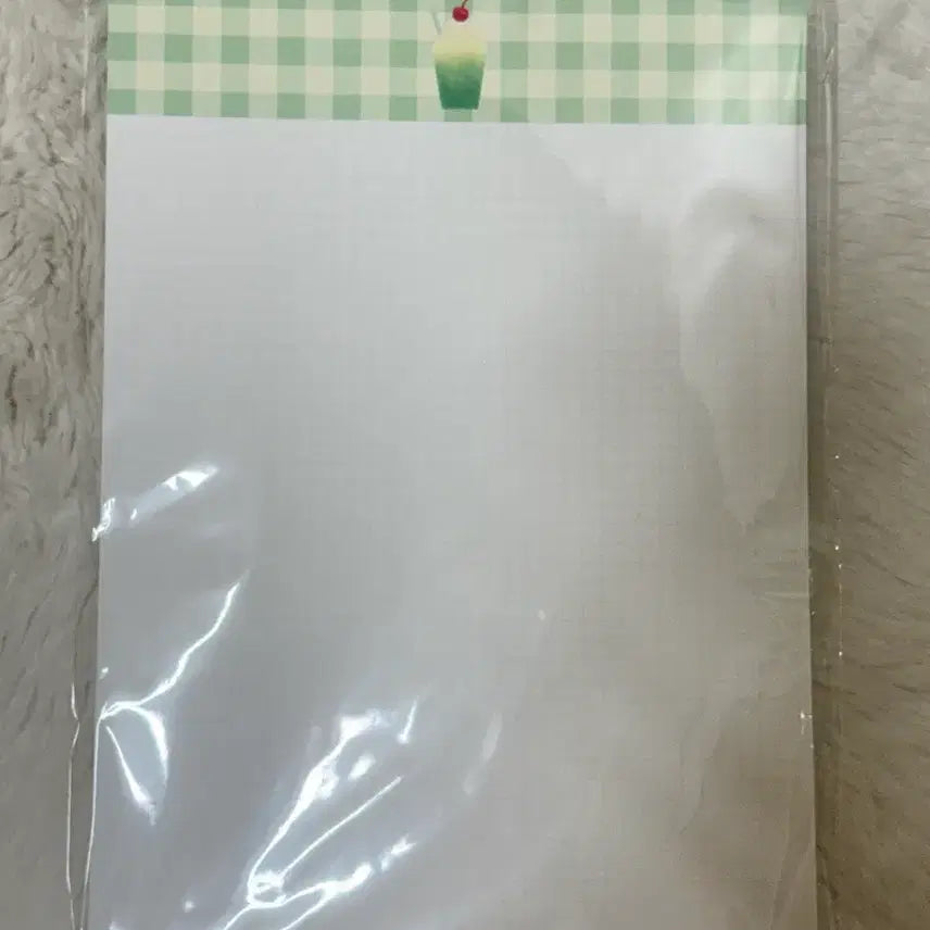 [BUNJANG] Melon Soda Grid Memo Pad and Letter Set / 멜론소다 모눈 메모패드, 편지지