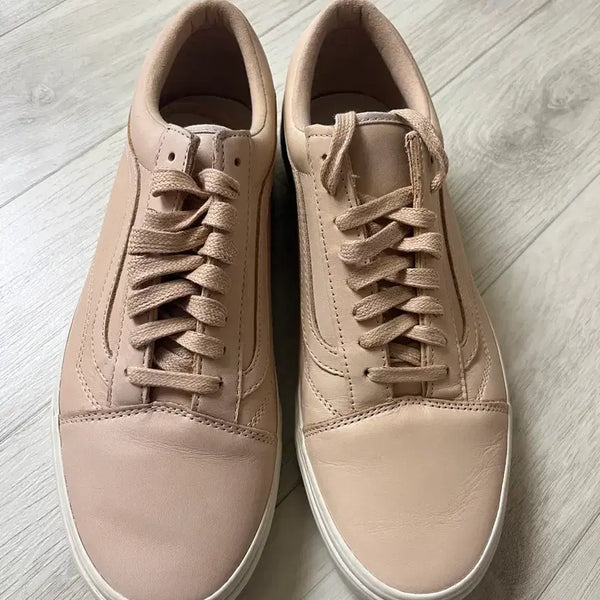 [BUNJANG] Vans Old Skool Vegetable Leather Tan US 9 (270mm) / Vans 반스 올드스쿨 베지터블 레더 탄 US9 270 반더스킴