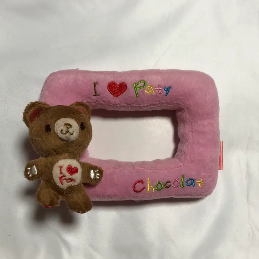 [BUNJANG] Paty Bear Plush Frame / paty bear 인형 프레임 액자 파티베어