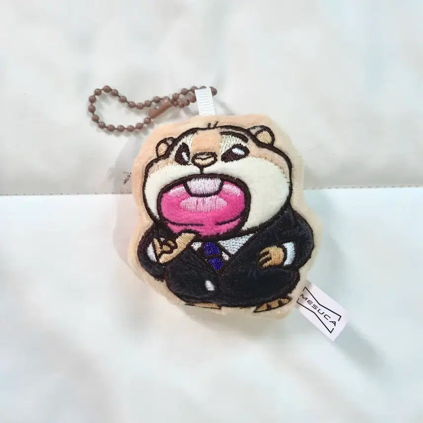 [BUNJANG] Zootopia Hamster Suit Plush Keychain / 주토피아 햄스터 정장 인형 키링
