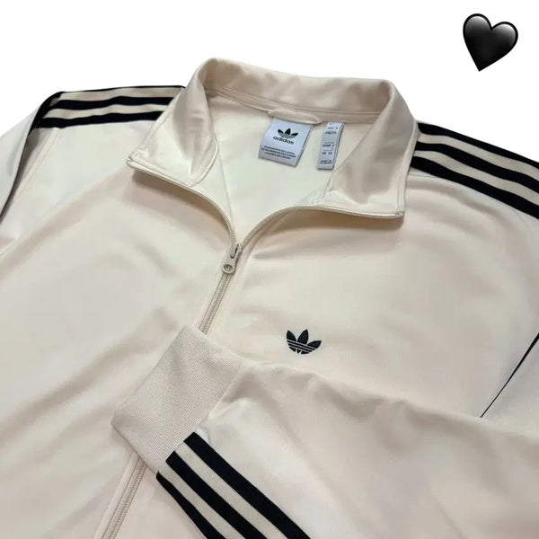 [BUNJANG] Adidas Beckenbauer Track Top Jersey Ivory / 아디다스 오버 베컨바우어 아이보리 트랙탑 져지 (No.106)