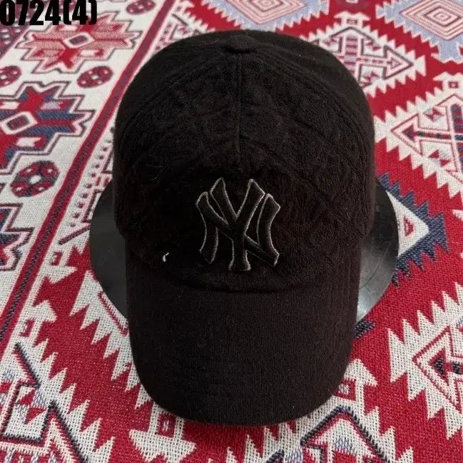 [BUNJANG] MLB New York Yankees Black Baseball Cap / MLB 뉴욕 양키스 볼캡 블랙 0724