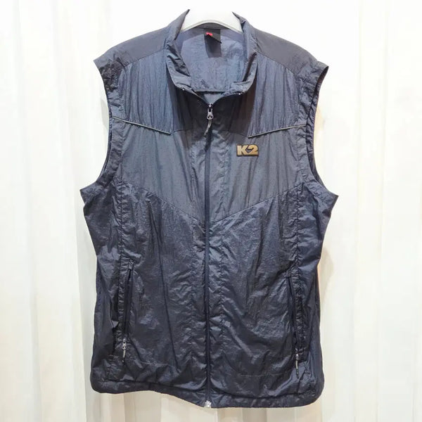 [BUNJANG] K2 Lightweight Nylon Vest C611 / 105 K2 케이투 네이비 초경량 바람막이 나일론 베스트 C611