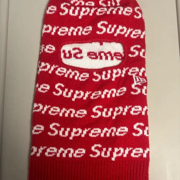 [BUNJANG] Supreme New Era Leather Balaclava 23FW / 슈프림 스키마스크