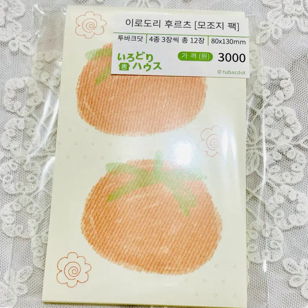 [BUNJANG] Tubacdot Irodori Fruits Washi Tape Pack / [문구류] 투바크닷 이로도리 후르츠 모조지팩