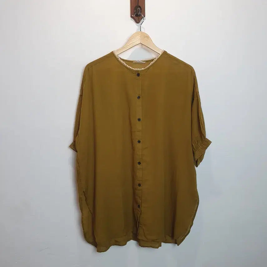 [BUNJANG] Samansa Mos2 Lace Point Blouse / 모리 레이스 포인트 블라우스 samansa mos2