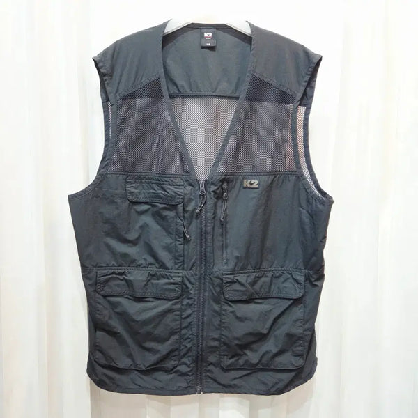 [BUNJANG] K2 Black Mesh Nylon Vest C612 / 115 22s K2 케이투 블랙 메쉬 나일론 베스트 C612