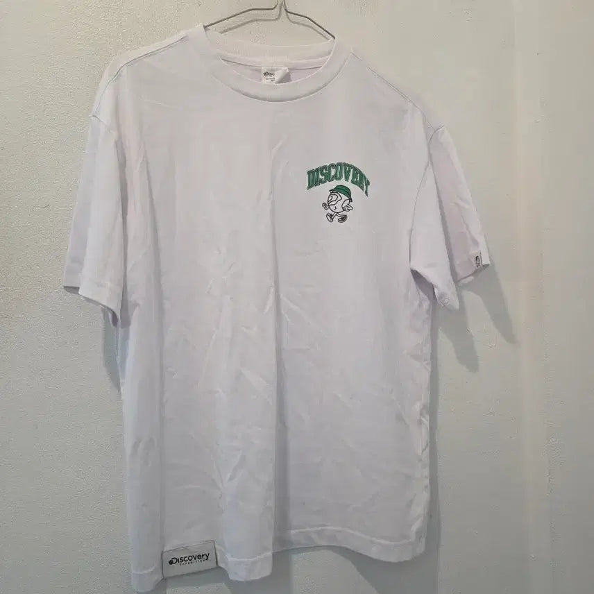 [BUNJANG] Discovery White T-shirt / 디스커버리 반팔티 화이트 가58