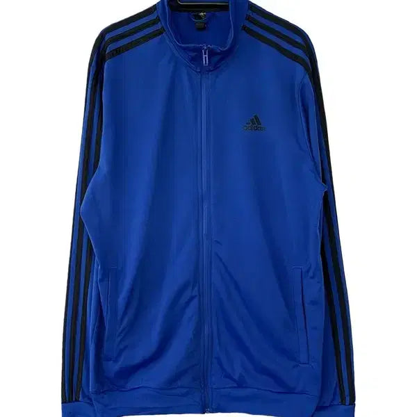 [BUNJANG] Adidas Deep Blue Track Top Zip Up Jersey / [M] ADIDAS 아디다스 딥블루 트랙탑 집업 저지