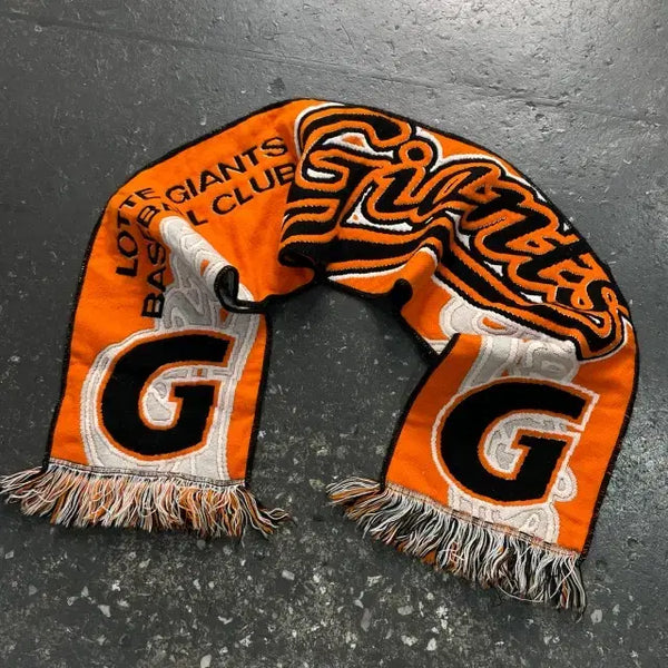 [BUNJANG] Lotte Giants Baseball Scarf / 롯데자이언츠 머플러