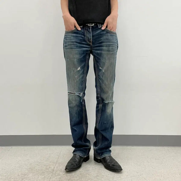 [BUNJANG] True Religion Ricky QT Straight Denim Pants Size 34 / 트루릴리전 리키 QT 스트레이트 데님 팬츠 34