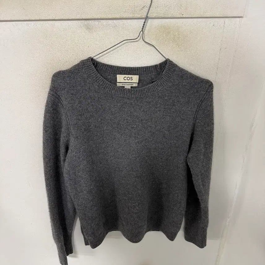 [BUNJANG] COS Cashmere Sweater Gray / COS 캐시미어 스웨터 그레이