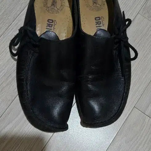 [BUNJANG] Clarks Originals Black Leather Loafers UK 6.5 / 클락스 오리지널스 블랙 가죽 로퍼 UK 6.5