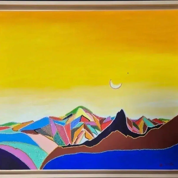 [BUNJANG] Heo Seong-ae 'Seol-ak Gye' (Seorak Four Seasons) 10-go Mixed Media Painting / 허성애-설악사계(10호)/신작/보증서