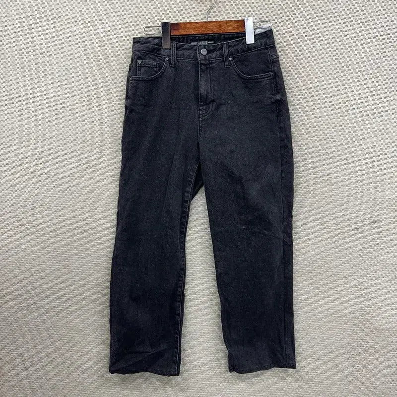 [BUNJANG] Guess Spandex Black Denim Jeans 25" D09779 / 게스 스판 블랙진 데님 청바지 25인치 D09779