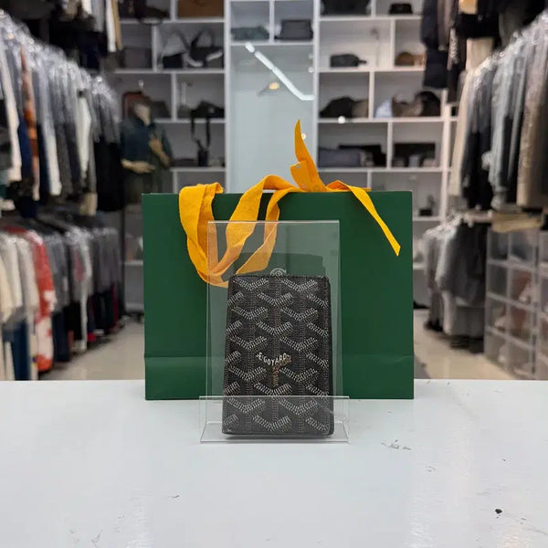 [BUNJANG] Goyard Saint Pierre Organizer Card Wallet Black / 고야드 생피에르 오거나이저 카드지갑 블랙